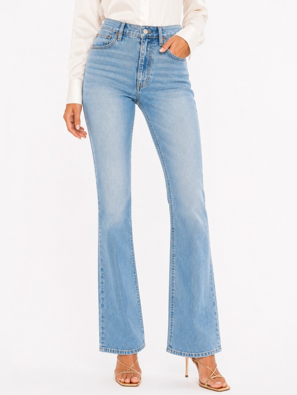 SLVRLAKE Jade Bootcut Jeans East Meets West Wash Size 28 US 6 NWT $339